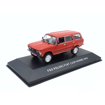 FSO Polski Fiat 125p Kombi 4x4 - skala 1:43 - DeAgostini